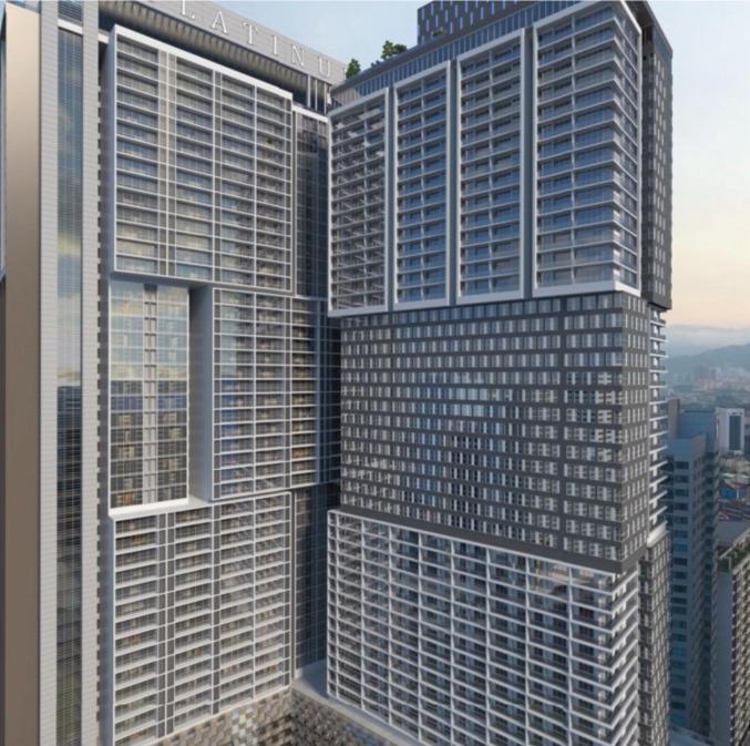 The Face Style Hotel Куала-Лумпур Экстерьер фото The residential tower