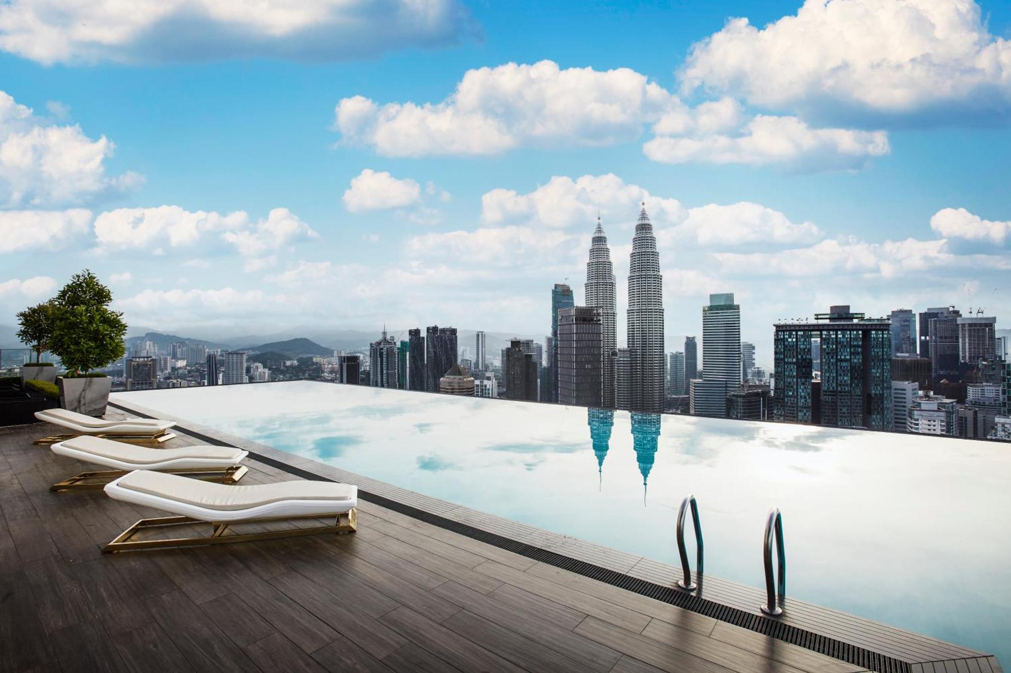 The Face Style Hotel Куала-Лумпур Экстерьер фото Sky Pool